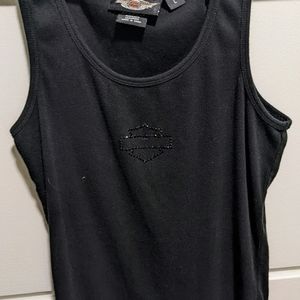 Harley Davidson Ladies Black Tank Top